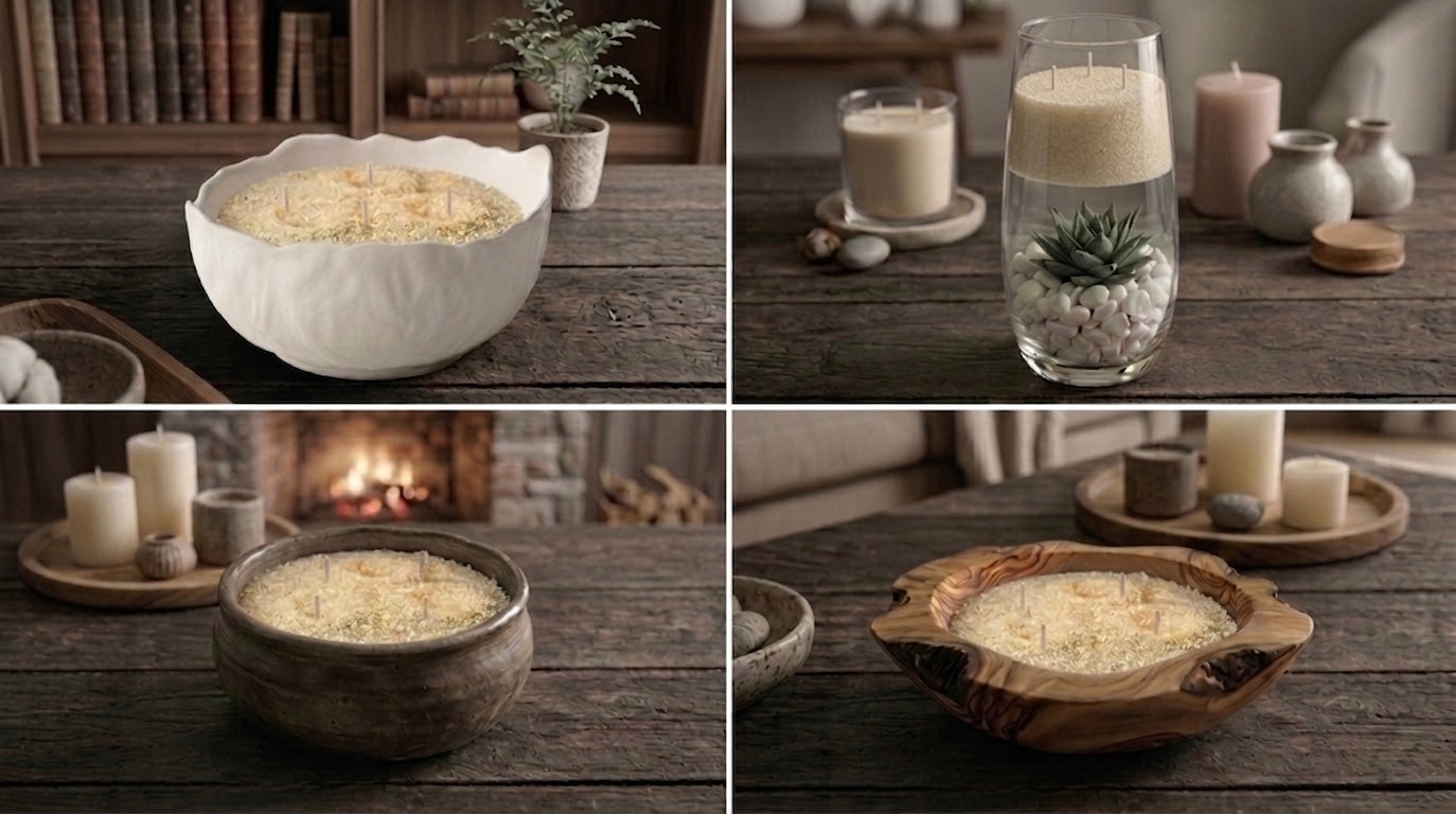 Kerzensand Weihnachtstraum – Festlicher Duftkerzen Sand