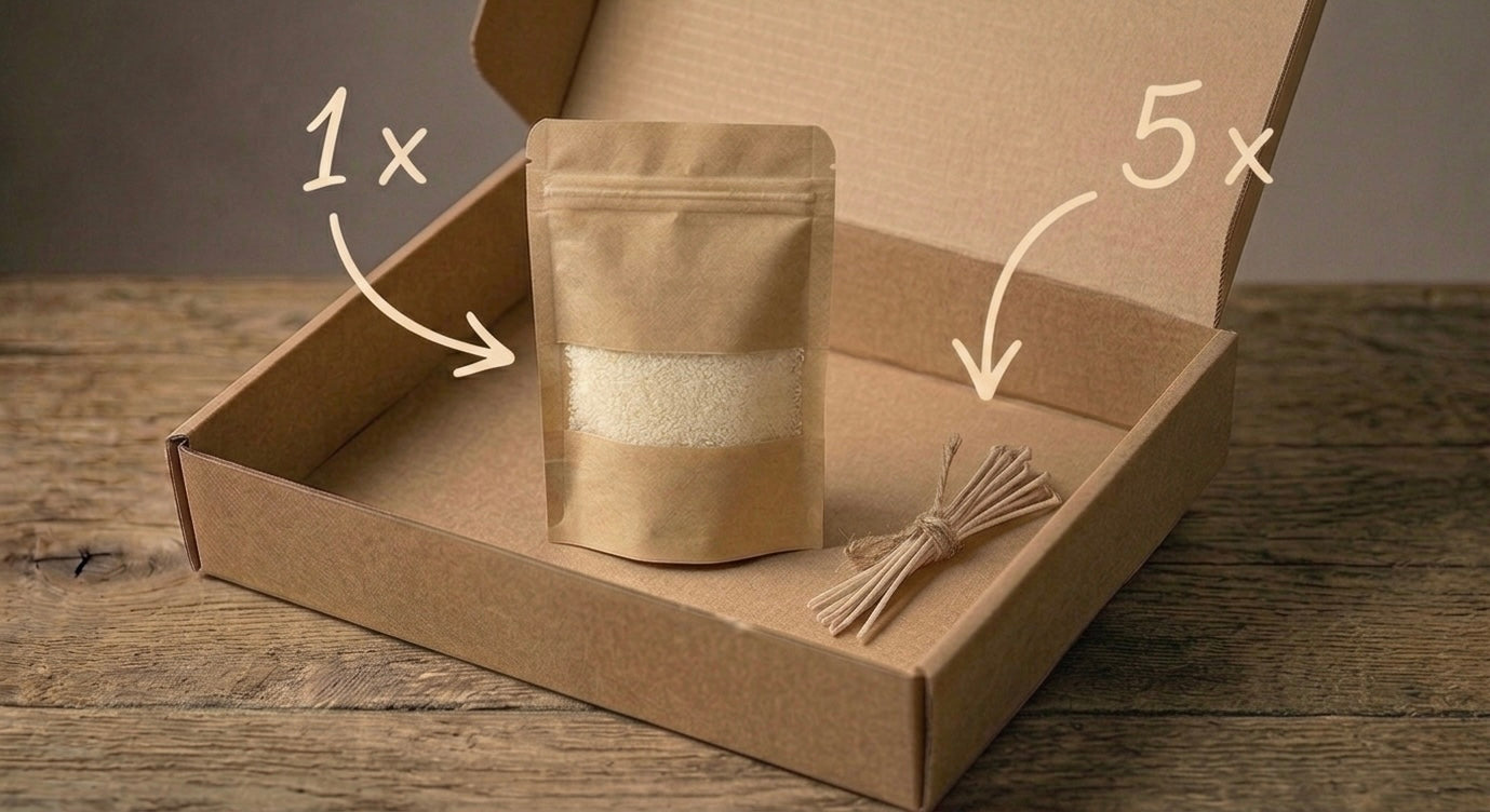 Kerzensand Apfel Zimt – Herbst Duftkerze zum Selbermachen