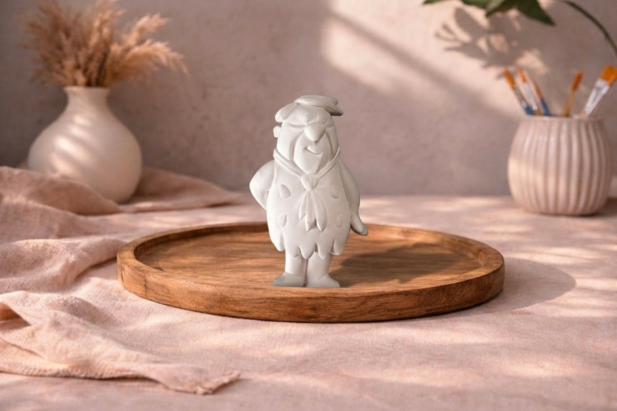 Fred Feuerstein zum Bemalen – Retro Figur