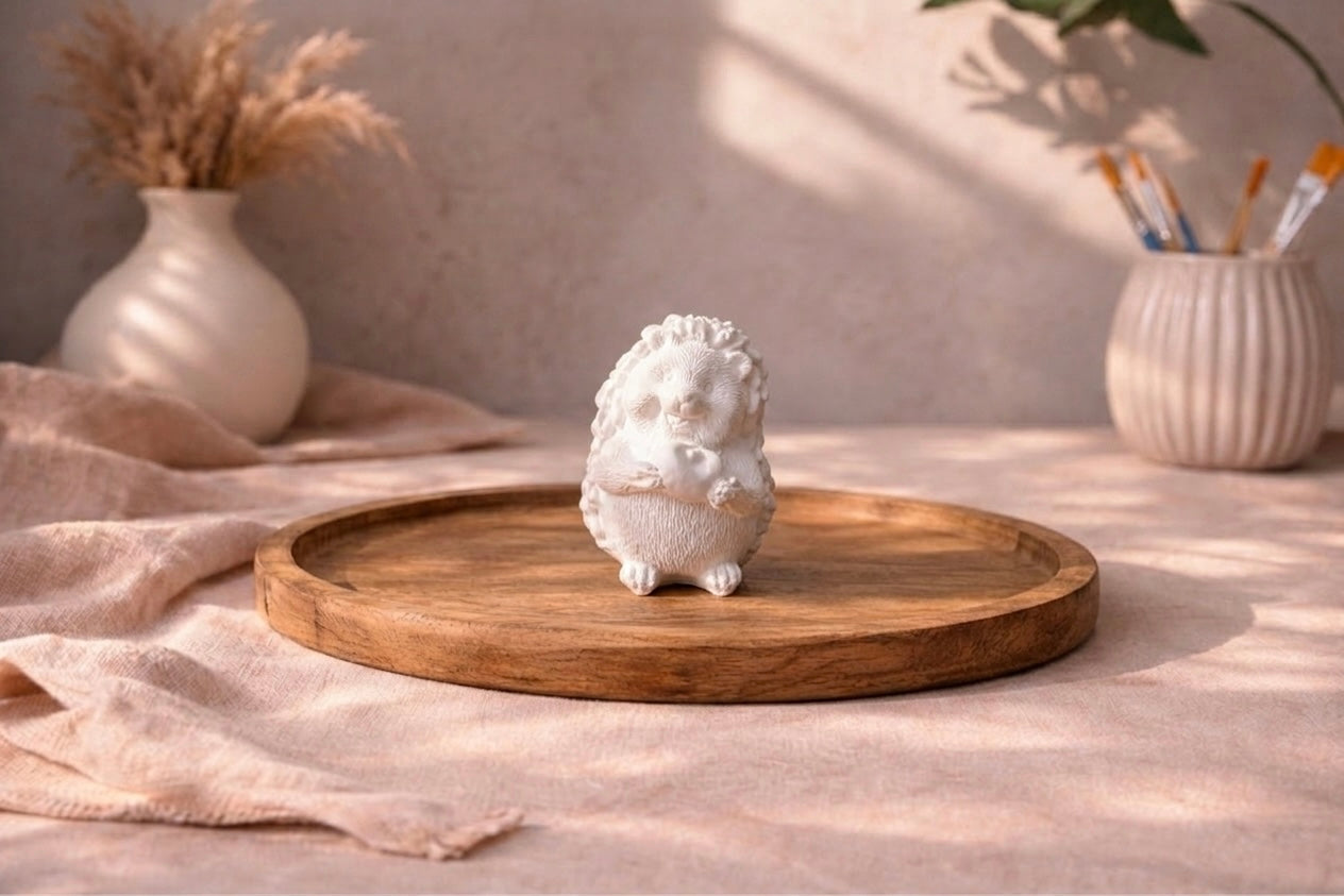 Keramik Igel zum Bemalen – Kreatives DIY Set